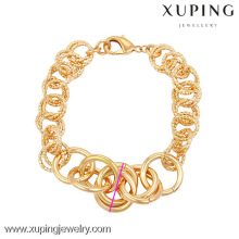 73950 Xuping Fashion Femme Bracelet avec couleur or 18 carats